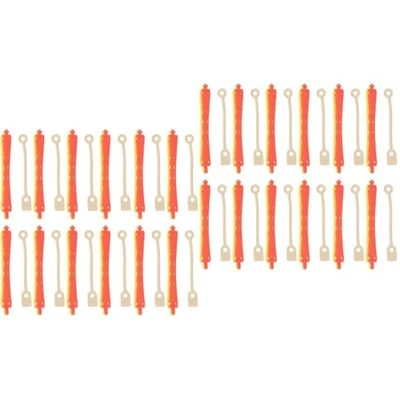  2 Pack Dauerwellenstangen Lockenwickler Selbsthaftend Haar Roller - Bild 1 von 4