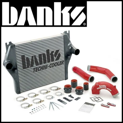 Intercooler Banks Power Techni-Cooler actualización apto 03-05 Dodge Ram 2500/3500 5,9 L Foto 1 de 4