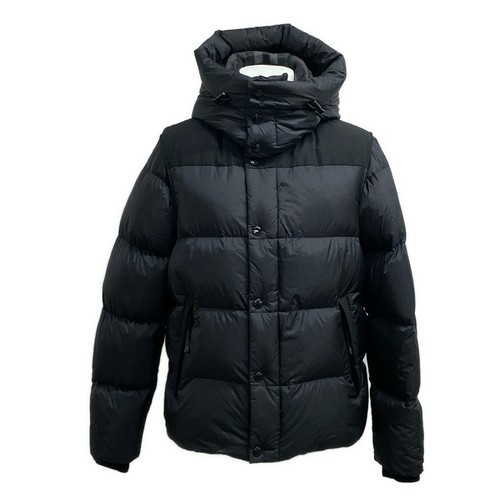 Piumino nylon manica staccabile originale BURBERRY LONDON ENGLAND 8059139 nero 