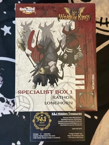 SEALED CMON Wrath of Kings House Nasier 28  Rathor/Longhorn - Specialist Box SW - Picture 1 of 6