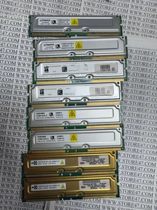 8pc LOT KINGSTON VIKING TOSHIBA RAMBUS 128MB 64mb 184-PIN MEMORY 33L3096 - Picture 1 of 1