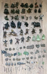 The Lord Of The Rings 2003 Play Along 42 Figure weapon bundle army of the dead - Picture 1 of 14