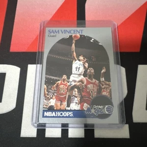 1990-91 NBA Hoops - Michael Jordan Wearing #12 Jersey #223 Sam Vincent MINT + - Picture 1 of 2