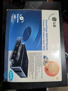 LG GE20LU10 Externe Super Multi DVD +/- Rewriter 20x Vitesse 8,5 Go LightScribe. - Photo 1/6