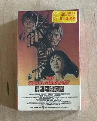 Giallo Psychological Horror Movie THE SPIRAL STAIRCASE 1975 New Sealed Betamax - Image 1 of 4