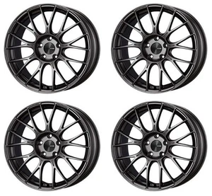 Set of 4 ENKEI Genuine PFM1 15x6.0 +38 5x100 DS from Japan - Picture 1 of 6