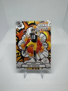 WILL HOWARD - BOMB SQUAD - 2025/26 DON RUSS FOOTBALL - ROOKIE (RC) - STEELERS - Bild 1 von 2