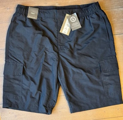 M&S Men's Dark Navy Shorts Size L Large - Image 1 of 2