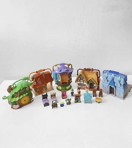 Disney Animators Collection Littles Micro Cottages Accessories Houses Bundle x 5 - Picture 1 of 14