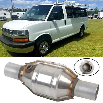 Convertidor catalítico de entrada/salida de 2" aprobado por la EPA para Chevrolet Express 1500 2500 3500 Foto 1 de 4