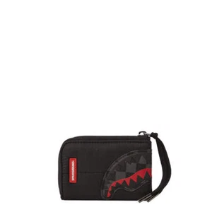 NEW Sprayground - Black Puffer Grey Check Limited Edition Wallet - 910W6859NSZ - - Picture 1 of 4