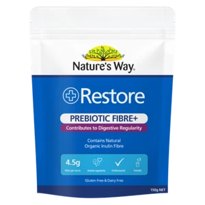 Nature's Way Restore Probiotic Fiber 150g Powder For Digestive Regularity - Picture 1 of 1