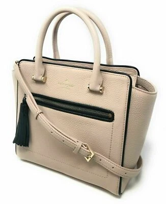 Bolso Bandolera Kate Spade Allyn Cuero Beige Cálido WKRU4322 NUEVO CON ETIQUETAS PRECIO DE VENTA SUGERIDO POR EL FABRICANTE $359 FS Foto 1 de 4