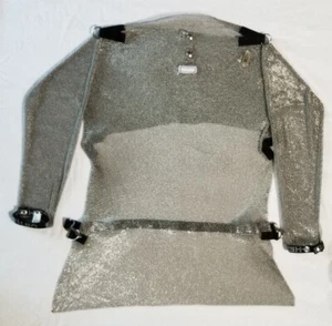 US Mesh Small Stainless Steel Mesh ChainMail Full Body Arm Tunic Apron USM-4100  - Picture 1 of 6
