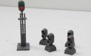 Maqueta de tren escala HO vías luces de plástico - Imagen 1 de 5