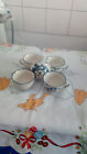  5 Kleine Chinesiche Tee-Tassen Keramik Bunte Gestalltung Made in China