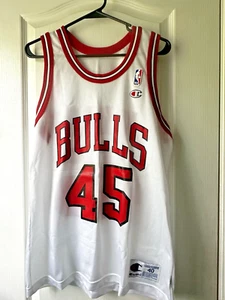 Camiseta deportiva vintage 1995 campeón NBA Chicago Bulls #45 Michael Jordan talla Grande - Imagen 1 de 2