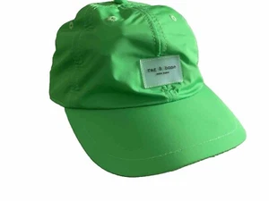 Rag & Bone Addison Unisex Baseball Cap Neon Green One Size NEW Retail $95 Rare - Picture 1 of 10