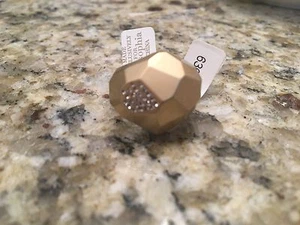 Lia Sophia Alexander Kiam Gold-Tone Ring Size 7 NWT - Picture 1 of 1