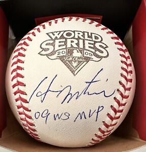 Hideki Matsui Autograph Signed 2009 WS Logo Baseball W/ 09 WS MVP - JSA