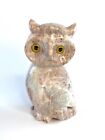 Stone Carved Owl Figurine Onyx Marble Stone Unique Owl Lover Collector Gift!