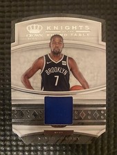 2019-20 Crown Royale Knights Of The Round Table Patch Kevin Durant KT-KD
