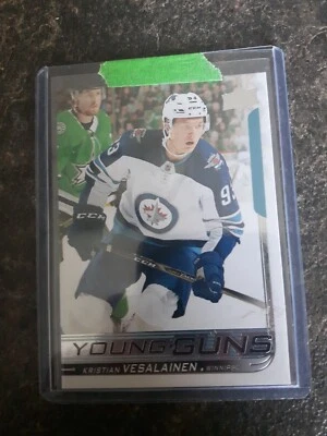 2018-19 Upper Deck Series 1 Young Guns YG Kristian Vesalainen RC Card# 244 - Image 1 of 2