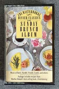 Sunday Brunch Album - Bach, Handel, Vivaldi - Cassette Tape 1984 - Imagen 1 de 6