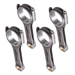 4PCS H Beam Connecting Rods For Cadillac ATS 2.0L Ecotec LTG 13-18 152.5mm - Picture 1 of 11