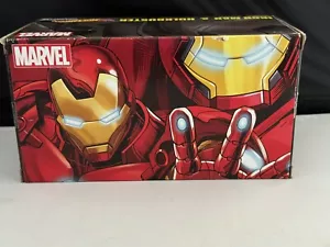 2017 Hot Wheels Iron Man & Hulkbuster Red DMH94 Marvel Redline Club 183/4000 - Picture 1 of 11