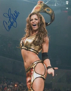 Candice Michelle WWE authentic signed autographed 8x10 photograph proof COA - Picture 1 of 12