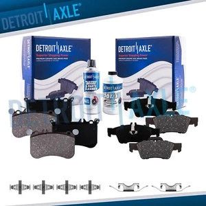6pc Front Rear Ceramic Brake Pads w/Hardware for Mercedes-Benz CL550 CLS550 E550 - Picture 1 of 7