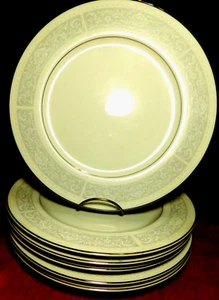 Sone China~Round 10 1/4" Dinner Made In Japan #2476 Set of Six (6) Plates - Picture 1 of 12