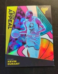 π2022-23 Kevin Durant Panini Flux Appeal Silver Prizm 17 Basketball Insert Card - Picture 1 of 2