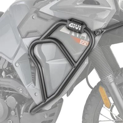 Engine guard Givi black crash bars Kawasaki KLR650S 2023-2024 - Immagine 1 di 4