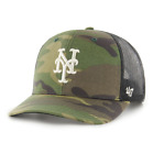 New York Mets '47 Brand Camo Trucker Adjustable Hat