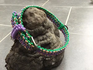 Schönes Hundehalsband aus Paracord Handgefertigte daher ein Unikat - Bild 1 von 5