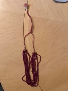 collana pietre rubini - Foto 1 di 2