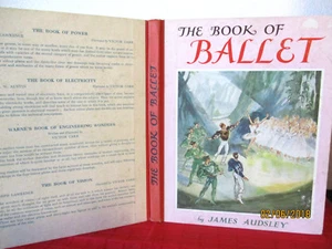 James Audsley THE BOOK OF BALLET hc c1960 illus by GRACE GOLDEN  - Picture 1 of 8