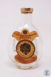 Miniaturen / Mignon Brandy ALTE ROMAGNA Buton weißes Etikett (b) - Bild 1 von 2