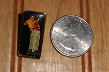 KING KONG Top of New York Empire State Building Vintage Enamel Lapel Hat Pin