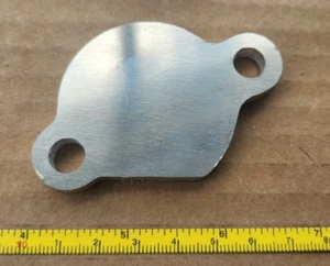 Porsche 944 16v Water Block Off Plate - 944S 944S2 968 M44.40 M44.41 M44.43 - Picture 1 of 3