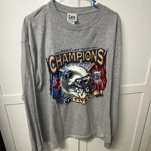 Lee 2000 Tennessee Titans Champions Grau Langarmshirt Herren XL - Bild 1 von 5