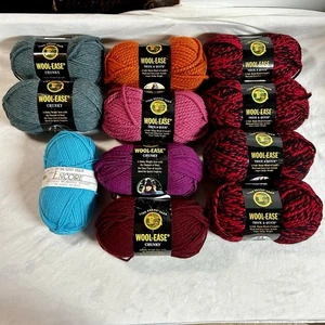 11 Garnknäuel Löwenmarke/Plymouth Wolle leicht dick & schnell, klobig & Kammgarn - Bild 1 von 24