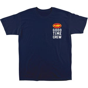 FMF Racing Good Time Crew T-Shirt - Navy - 2XL SU25118902NVY2X - Picture 1 of 4
