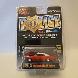 Racing Champions Police USA Philadelphia Pa. Police 1966 Pontiac GTO rot - Bild 1 von 4