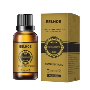 Slimming Ginger Oil, Detoxifying Ginger Oil, Abdominal Slimming Stomach Massage - Picture 1 of 21