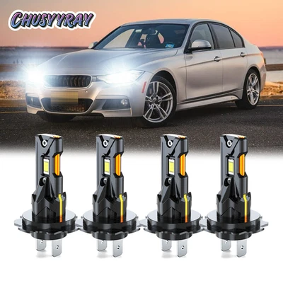 Para Mercedes-Benz C250 C300 C350 - Combo Faros Bombillas LED de haz alto y bajo Foto 1 de 4