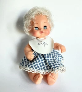 Vintage Furga Italienische Puppe Cacio con la Pera "Baby in a Birne" NUR PUPPE DOLL - Bild 1 von 8