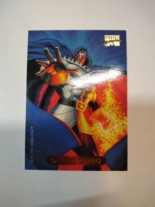 Tarjeta Doom 2099 1994 Marvel Masterpieces Gold Foil Signature Series #33, casi nueva - Imagen 1 de 3